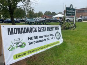 Monadnock Energy Fair banner 2023