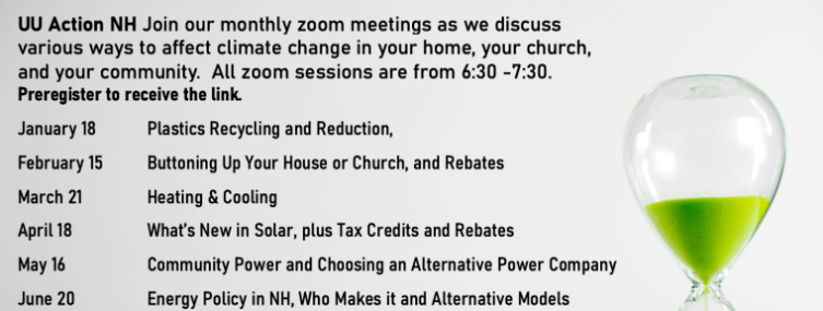 UU Action meeting listing